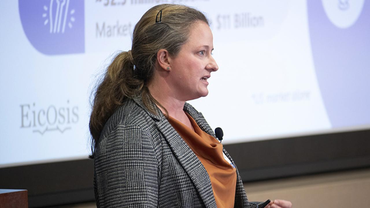 Cindy McReynolds, chief executive officer of EicOsis