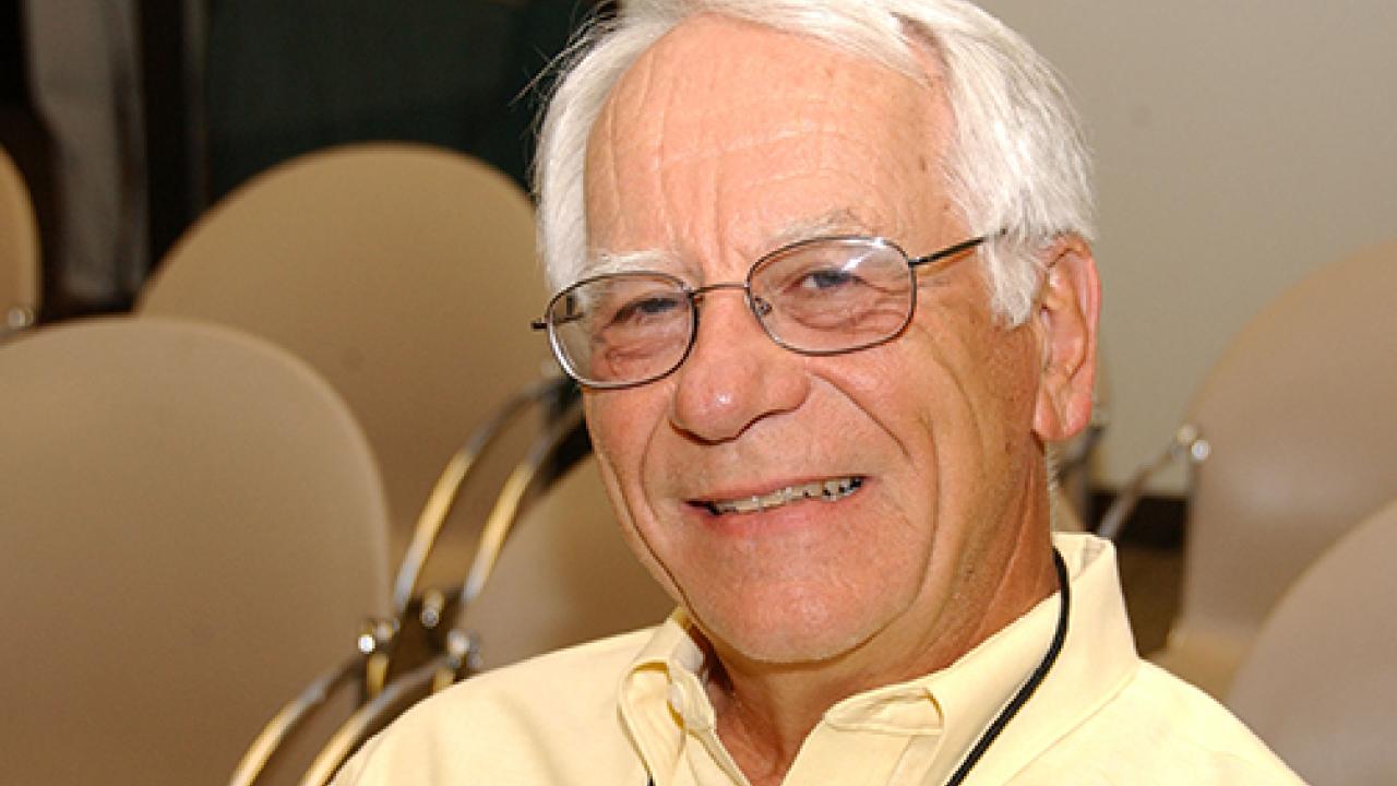 Medical entomologist Bruce Eldridge (March 26, 1933-Feb. 5, 2025). (Photo by medical entomologist William Reisen)