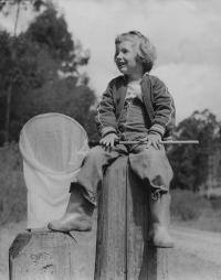 Lynn Kimsey at age 5