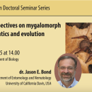 Screen shot of Professor Jason Bond's presentation to the National Institute of Biology, Slovenia.